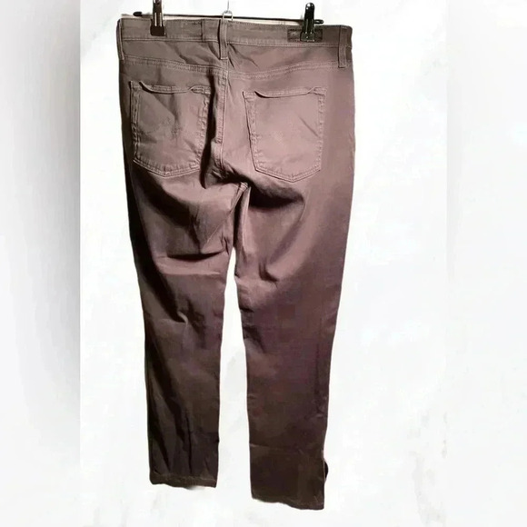 AG prima cigarette leg casual trendy fitted stretch 5 pocket dark  grey jean 27 - Picture 3 of 4